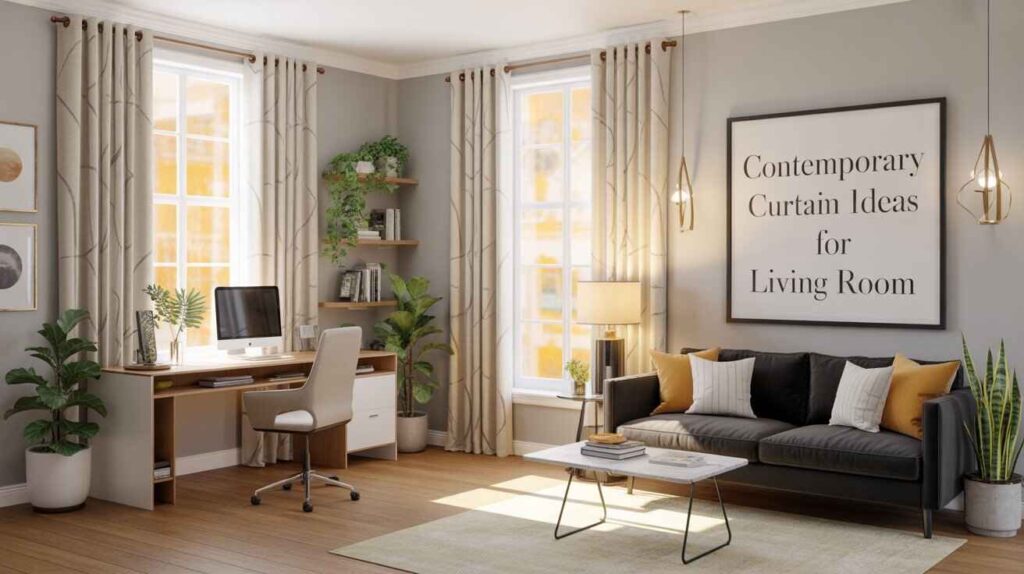 Contemporary Curtain Ideas for Living Rooms – Top Picks