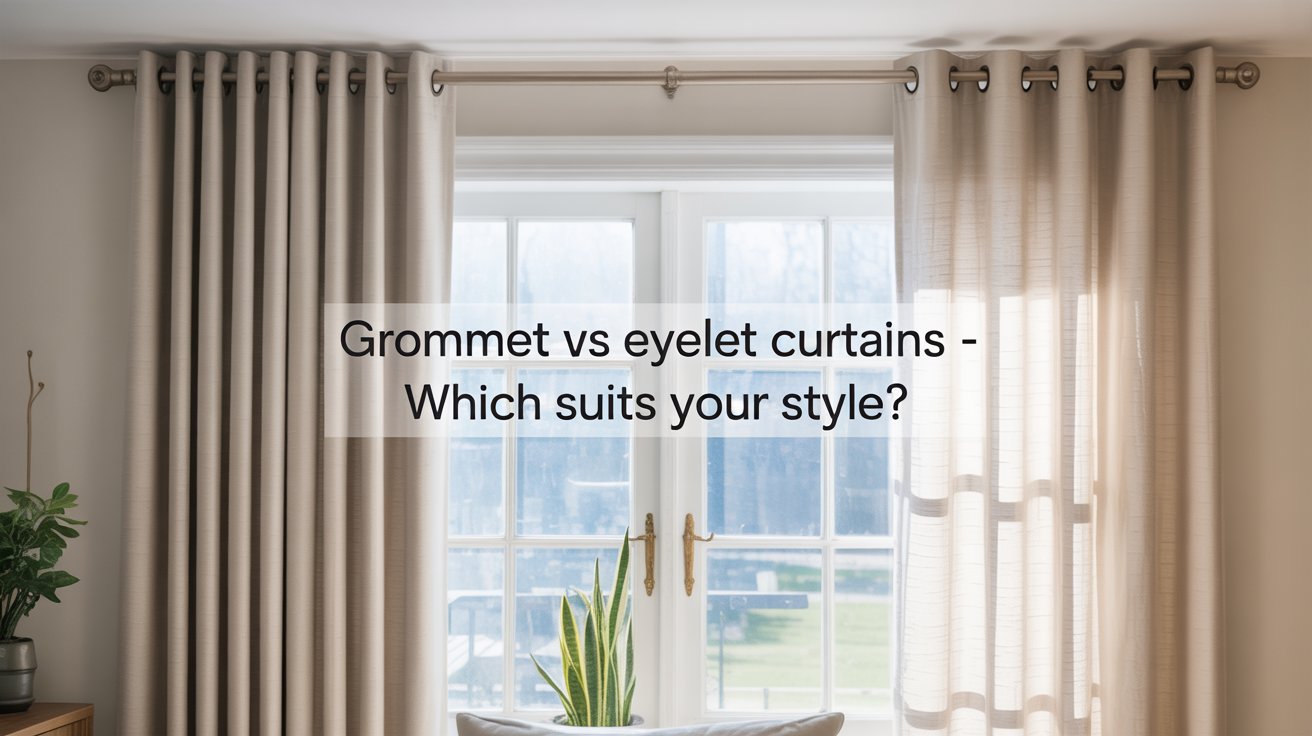 Grommet vs Eyelet Curtains – Choose the Right One