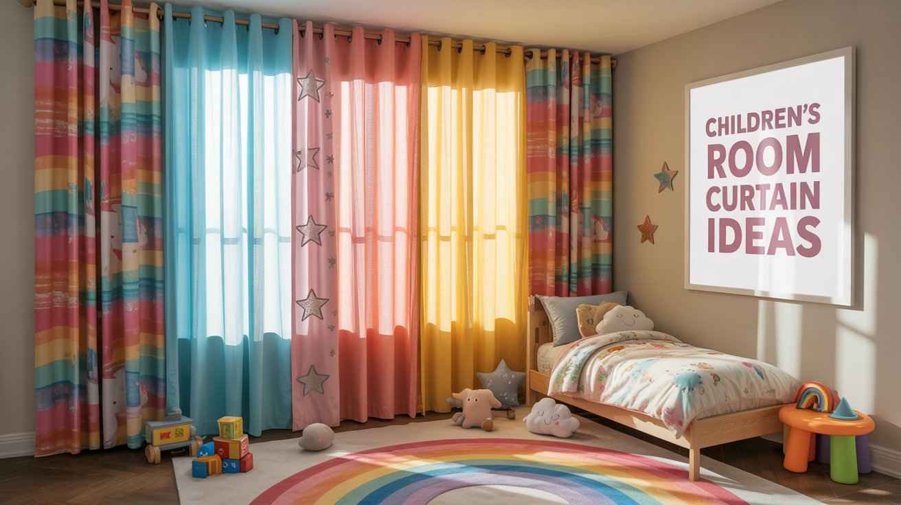 Kids' Bedroom Curtains – Top Children’s Room Curtain Ideas