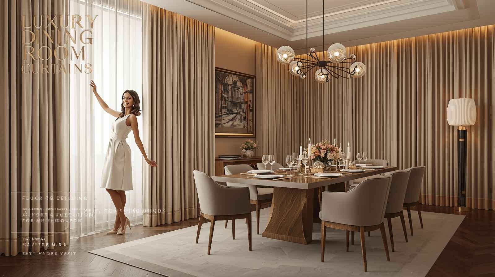 Luxury Dining Room Curtains 2026 | Elegant Modern Styles