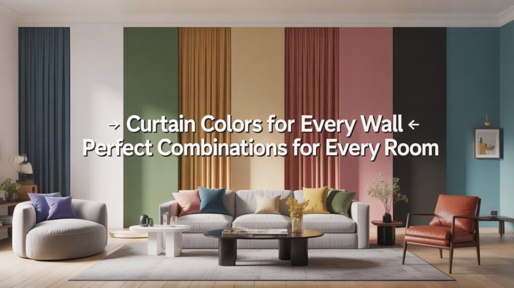 Curtain Colors For Every Wall Stylish Room Tips Curtain Colors For Every Wall Stylish Room Tips